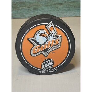 SAN DIEGO GULLS ECHL SOUVENIR HOCKEY PUCK Vintage